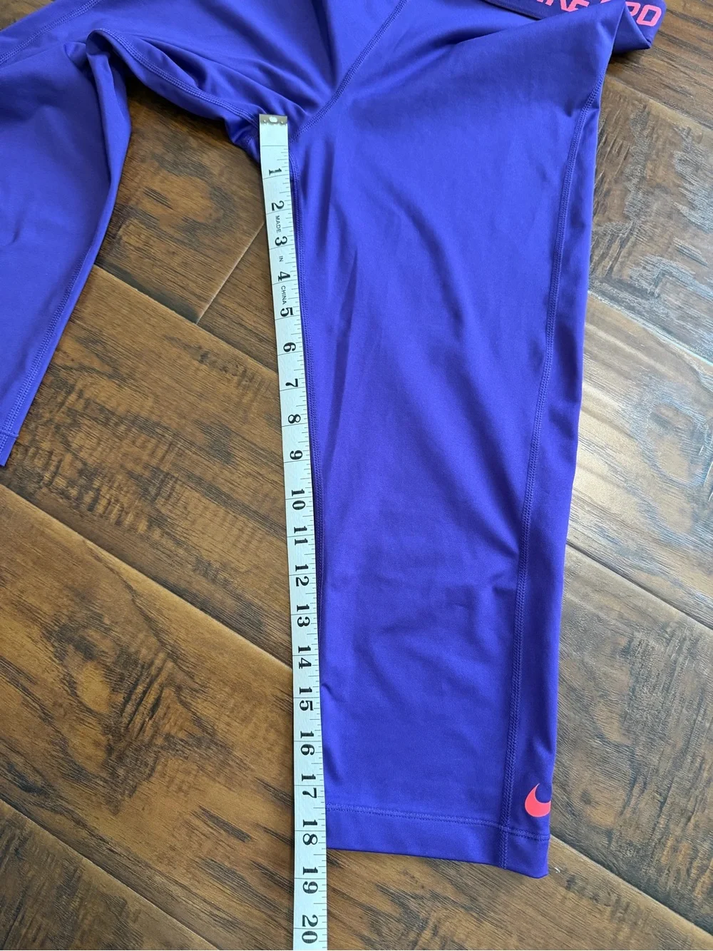 Nike Pro Purple Leggings